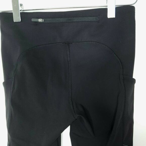 Lululemon Speed Up 21" Crop Leggings 4 Black - Picture 4 of 9